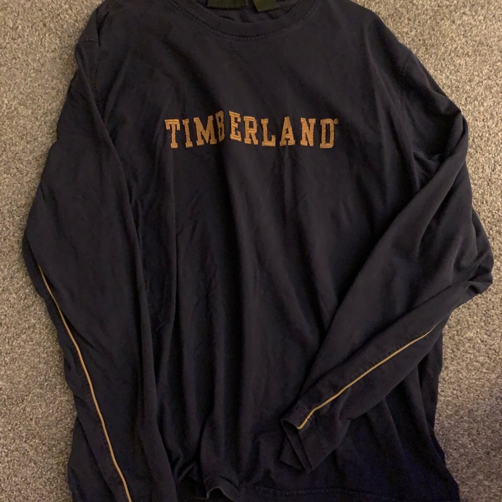 oversized vintage timberland long sleeve